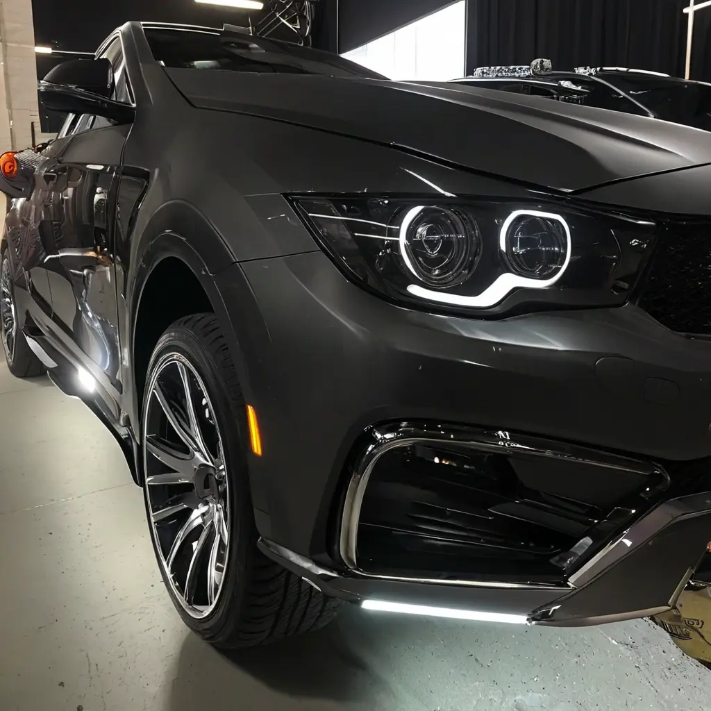 Как создать уникальные световые акценты для авто: LED-гравировка, тюнинг подсветки и законные световые решения